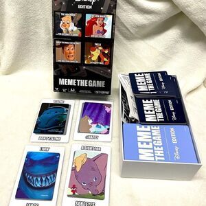 Disney edition meme the game fun family game night